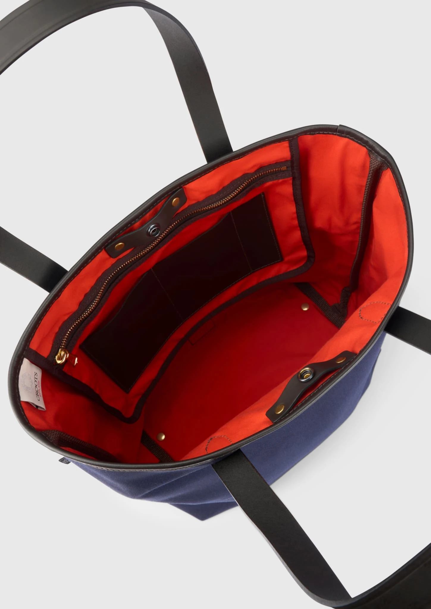 Croots X Gloverall Tote Bag Navy - Image 4