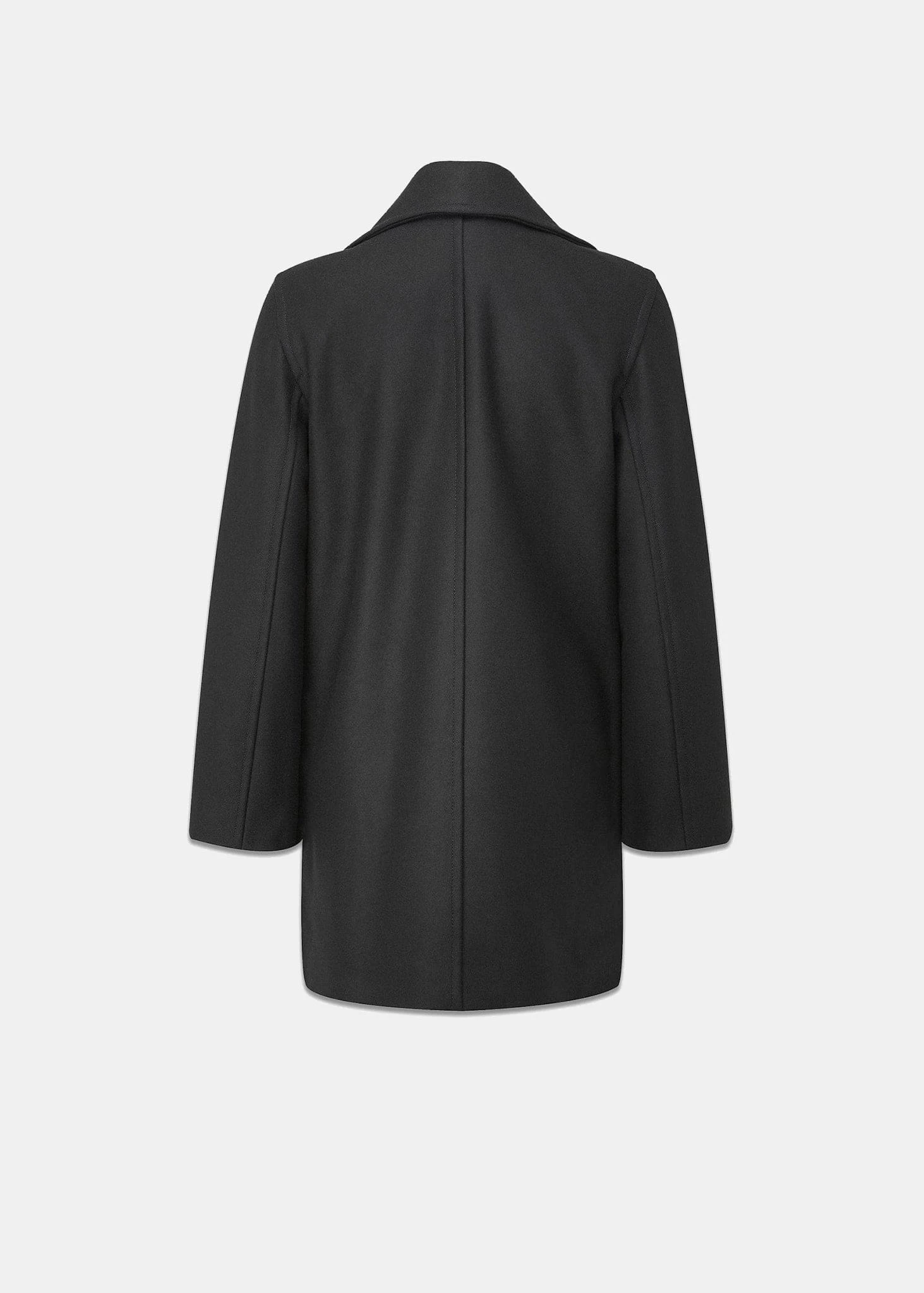 Ellen Peacoat Black - Image 4