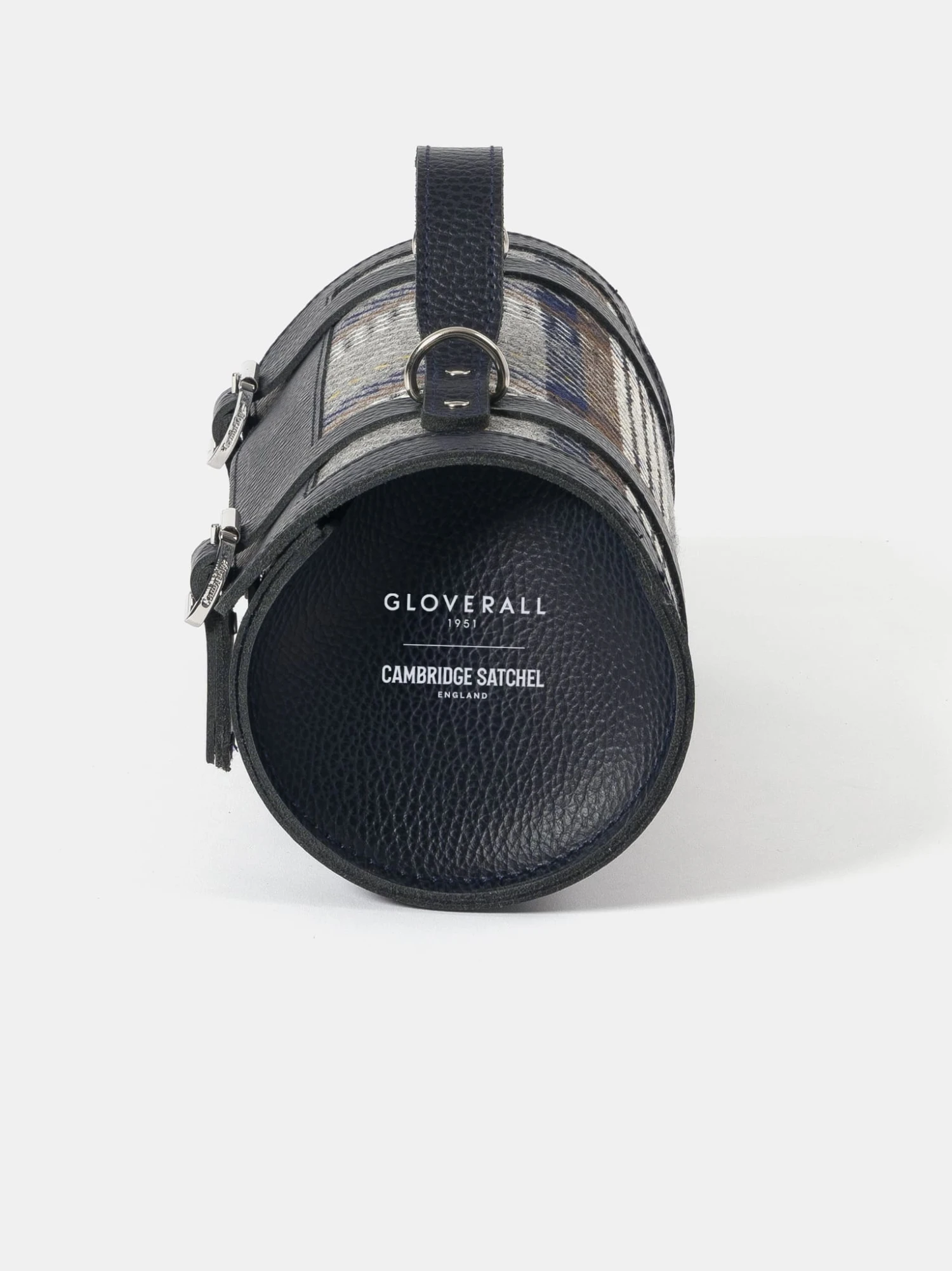 Gloverall X Cambridge Satchel Bowls Bag Navy - Image 5