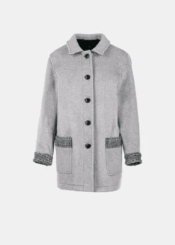 Women's George Jacket Silver Prince Of Wales