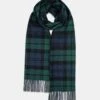 Oversized Lambswool Scarf Blackwatch