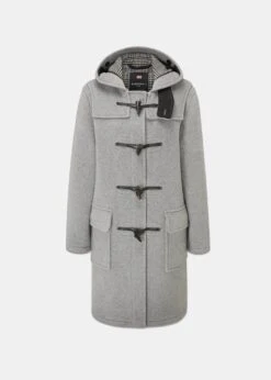 Women's Original Duffle Coat Silver Prince Of Wales