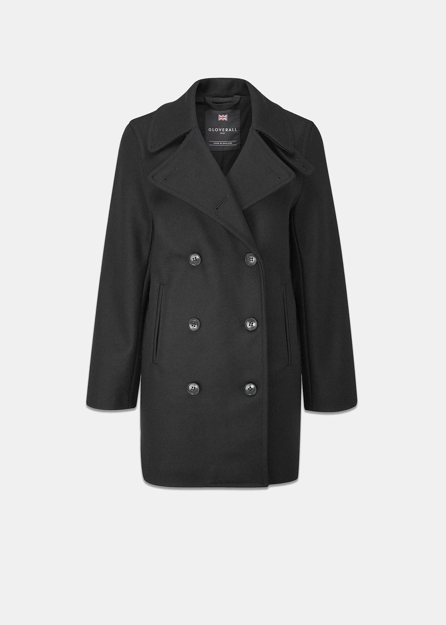 Ellen Peacoat Black - Image 3
