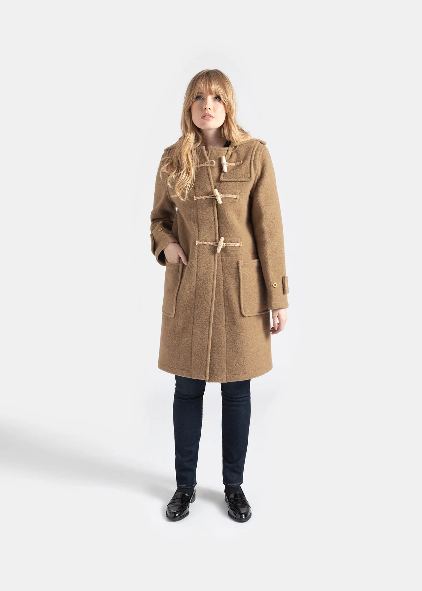 Women's Original Monty Duffle Coat Camel - Image 2