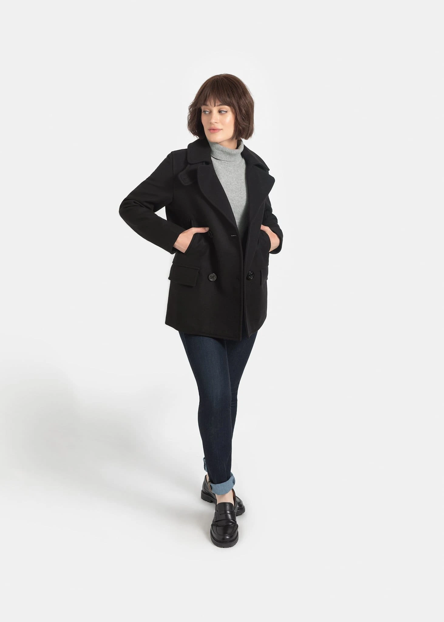 Clementine Peacoat Black - Image 3