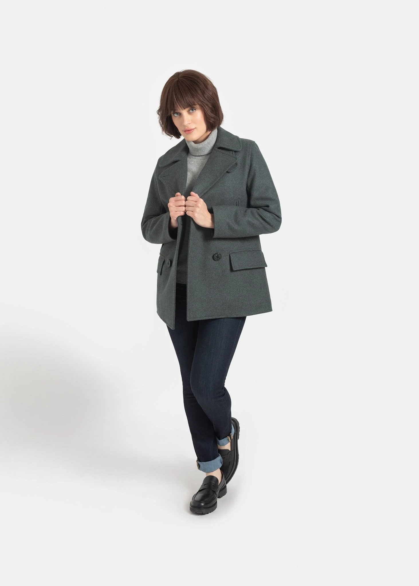 Clementine Peacoat Grey - Image 4