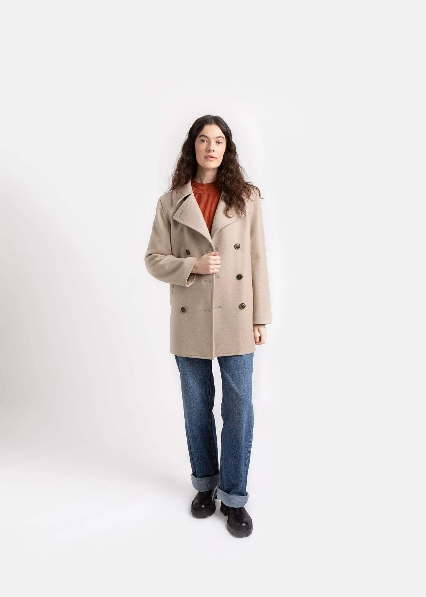 Ellen Peacoat Mink - Image 3