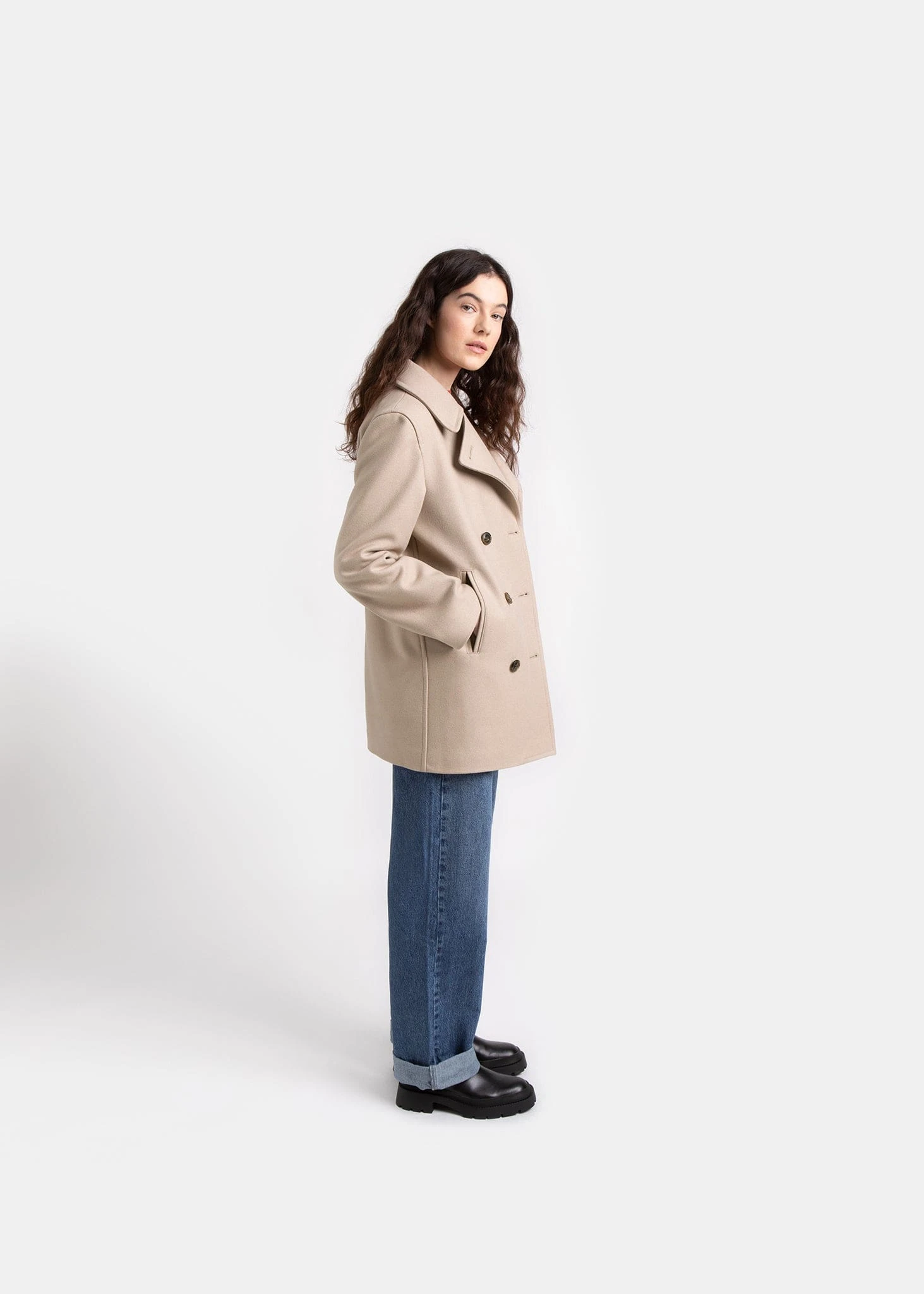 Ellen Peacoat Mink - Image 5