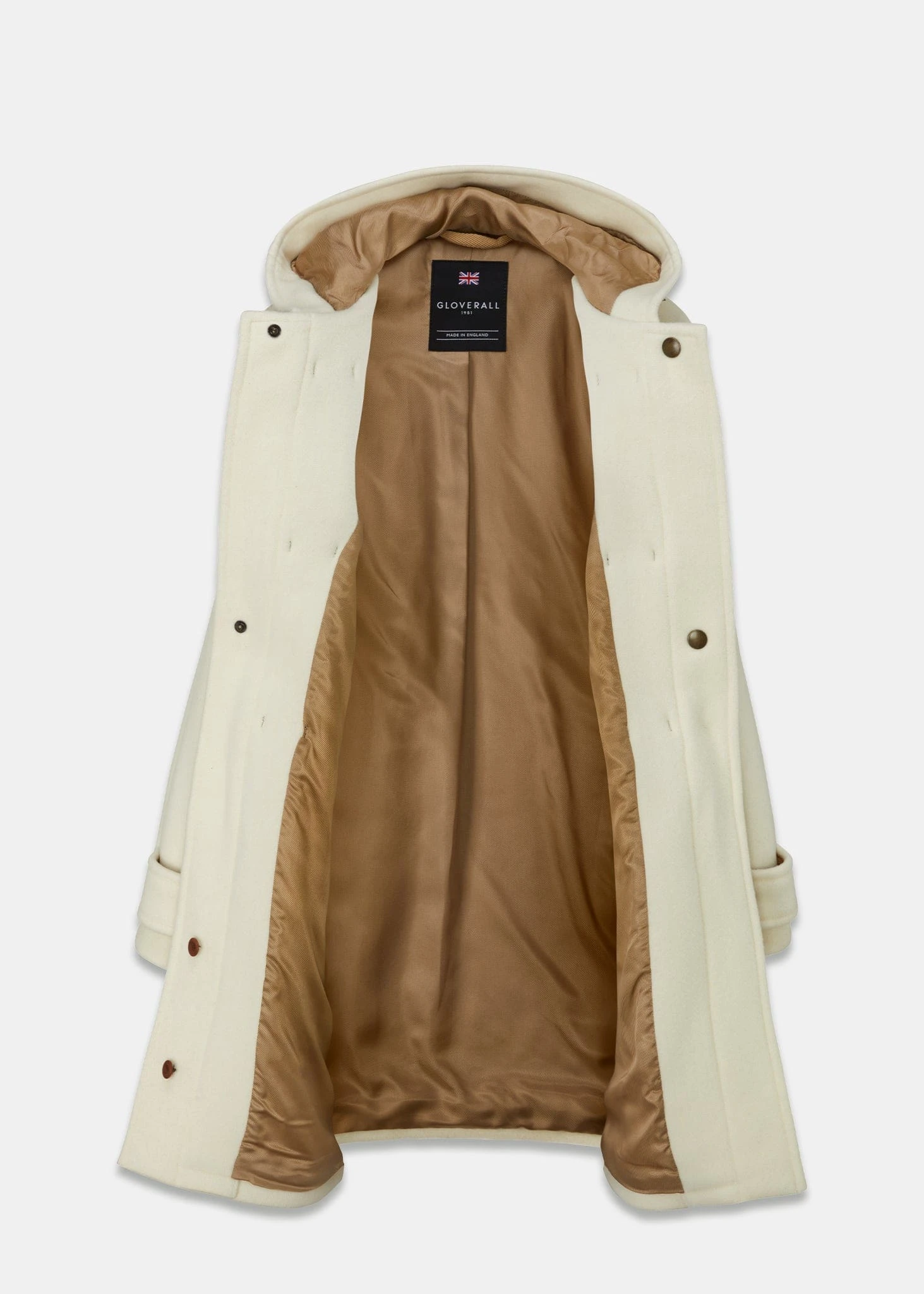 Eleanor Duffle Coat Natural - Image 2
