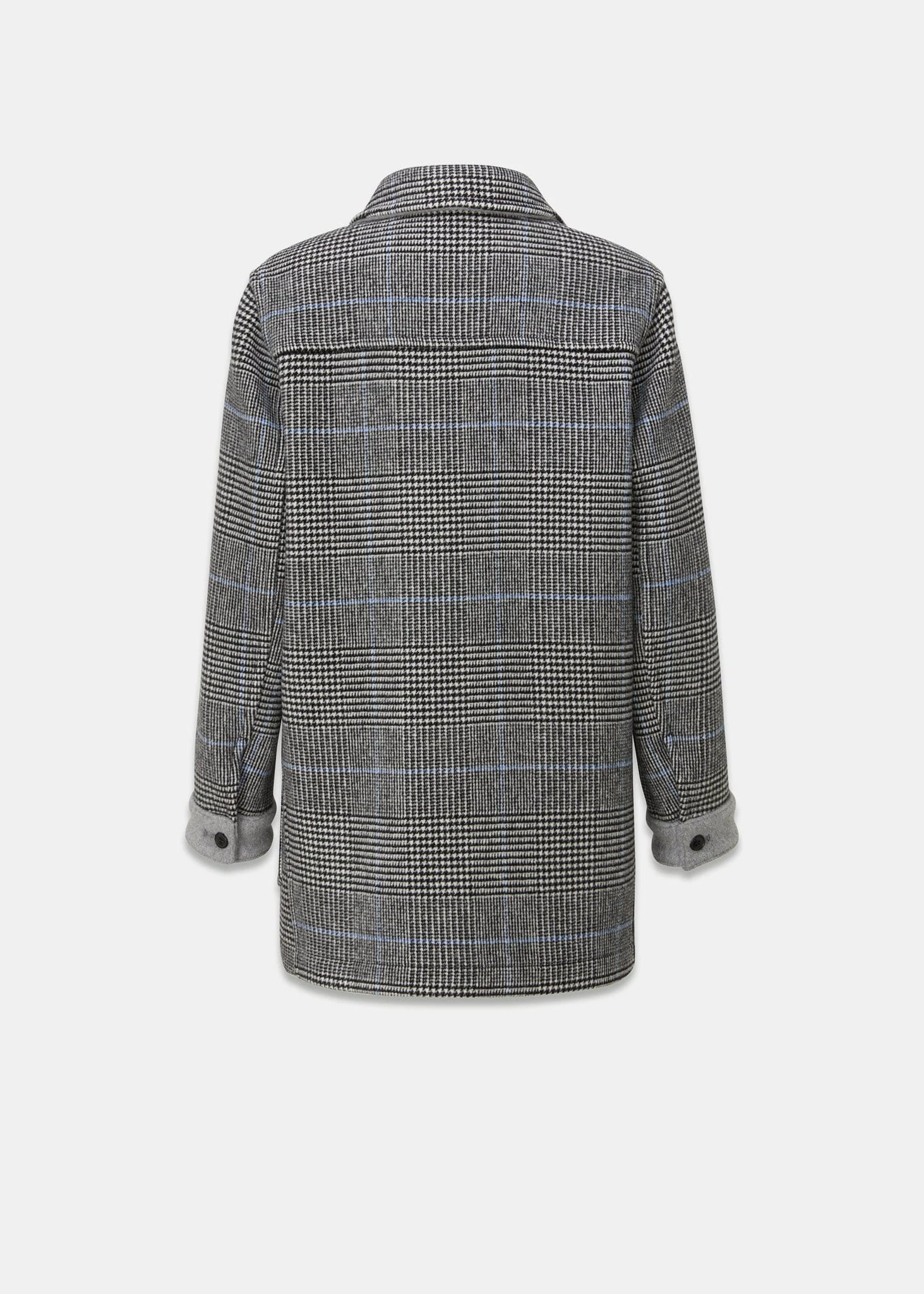 Women's George Jacket Prince Of Wales Silver - Image 2